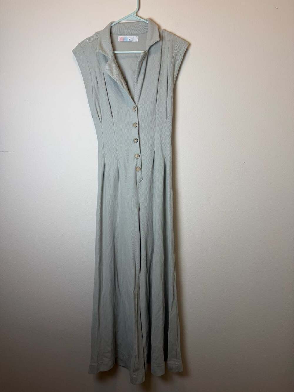 Free People FP Beach Shasta One-Piece Jumpsuit Size XS Grey